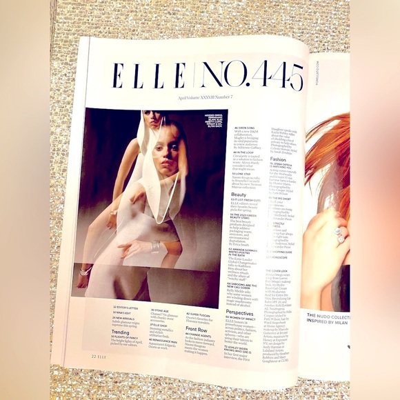 ELLE Magazines March And April 2023 Issues Fashion‎ Style - Picture 9 of 9